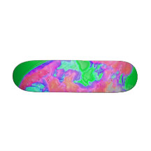 Neon Jellyfish Skateboard Decks