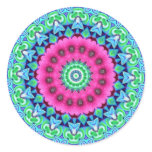 Neon Kaleidoscope Design
