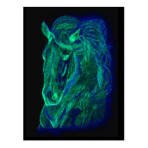 Neon Mane Postcards
