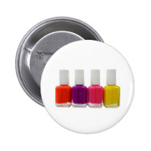 Neon Nail Polish Pin