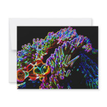 Neon Nemo Personalized Invite