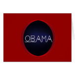 Neon Obama Cards