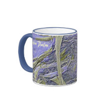 Neon Palm Coffee Mugs