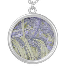 Neon Palm Necklace