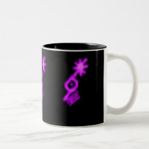Neon Purple Signature Mug