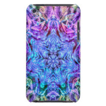 Neon Snowflake iPod Touch Cases