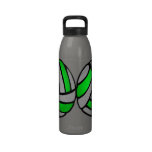 NEON SOCCER BALL WATER BOTTLE