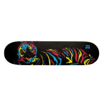 Neon Tiger Skateboard Decks