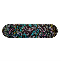Neon Tribal Deck Skate Decks