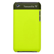 Neon Yellow, High Visibility Case-Mate iPod Touch Case
