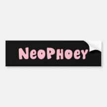 NeoPhoey Bumper Sticker