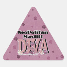 Neopolitan DIVA Triangle Sticker