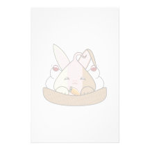Neopolitan Hopdrop Waffle Sundae Stationery Paper