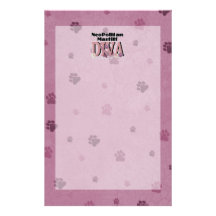 Neopolitan Mastiff DIVA Custom Stationery