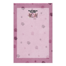 Neopolitan Mastiff MOM Stationery Design