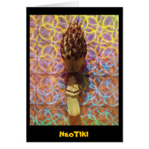 NeoTIKI Greeting Card