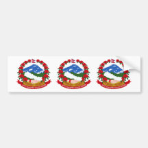 Nepal Coat of Arms Bumper Sticker