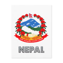 Nepalese Emblem Postcards