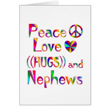 Nephew Hugs Greeting Card