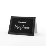 NEPHEW Junior Groomsman Wedding Invitation Greeting Card
