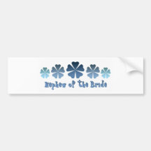 Nephew of the Bride Bumper Sticker