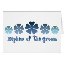 Nephew of the Groom Greeting Cards