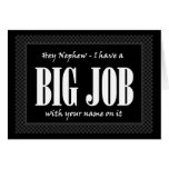 NEPHEW Ring Bearer  Wedding Invite - FUNNY Greeting Cards