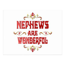 Nephews are Wonderful Post Card