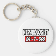 Nephrologist 24-7-365 keychain