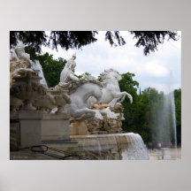Neptune Fountain Print