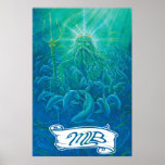 Neptune Maui Longboards Poster