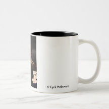 "Neptune" mug by Cyril Helnwein