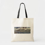 Neptune'S Horses By Crane Walter Canvas Bag