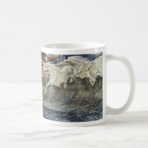 Neptune'S Horses By Crane Walter Mug