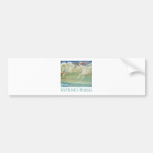 NEPTUNE'S HORSES RIDE THE WAVES BUMPER STICKERS