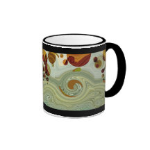 Neptune's MOONS - Abstract Coffee Mugs