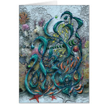Neptunes Throne Greeting Card