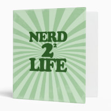 Nerd 4 Life 3 Ring Binder