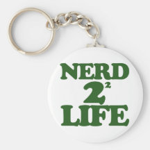 Nerd 4 Life Key Chain