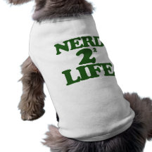 Nerd 4 Life Pet Tshirt