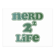 Nerd 4 Life postcards