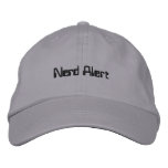 Nerd Alert Cap embroidered hats