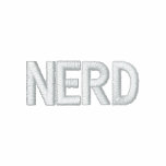 Nerd embroidered shirts