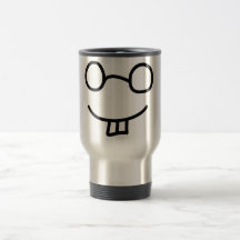 Nerd Emoticon Coffee Mugs