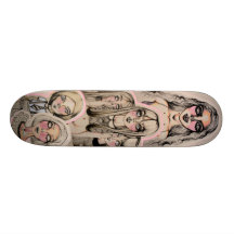 "Nerd Girls" Skateboard