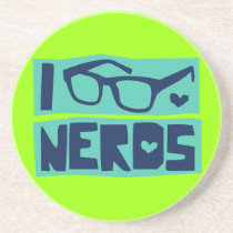 Nerd Love Beverage Coasters