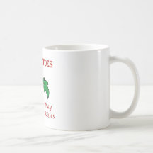Nerd Mistletoe Full Coffee Mugs