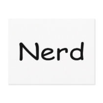 Nerd Post Card