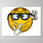 Nerd - toon print