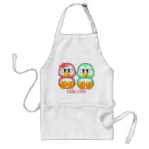 Nerd Valentine: Computer Geek Leet Speak Love Apron